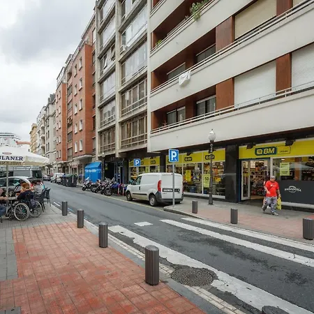 Cerca Del Guggenheim, Confort Garantizado Lägenhet *